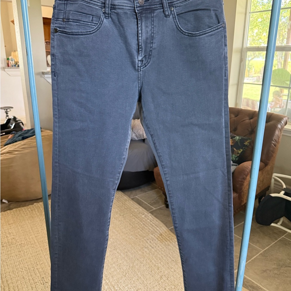 Liverpool Men's Washed Grey Slim Jeans